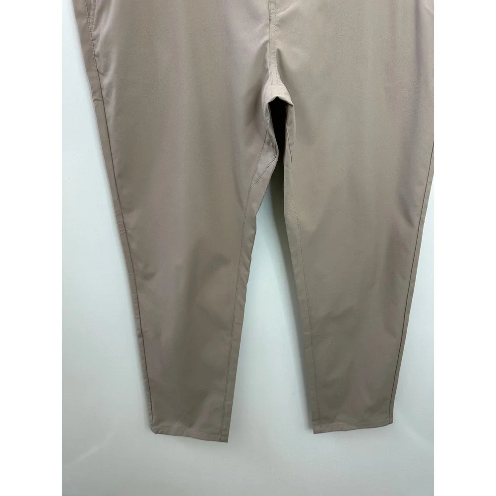 Jack Archer Jetsetter Tech Pants Slim Fit 38 x 30 Oak Khaki Travel Performance - Picture 4 of 12